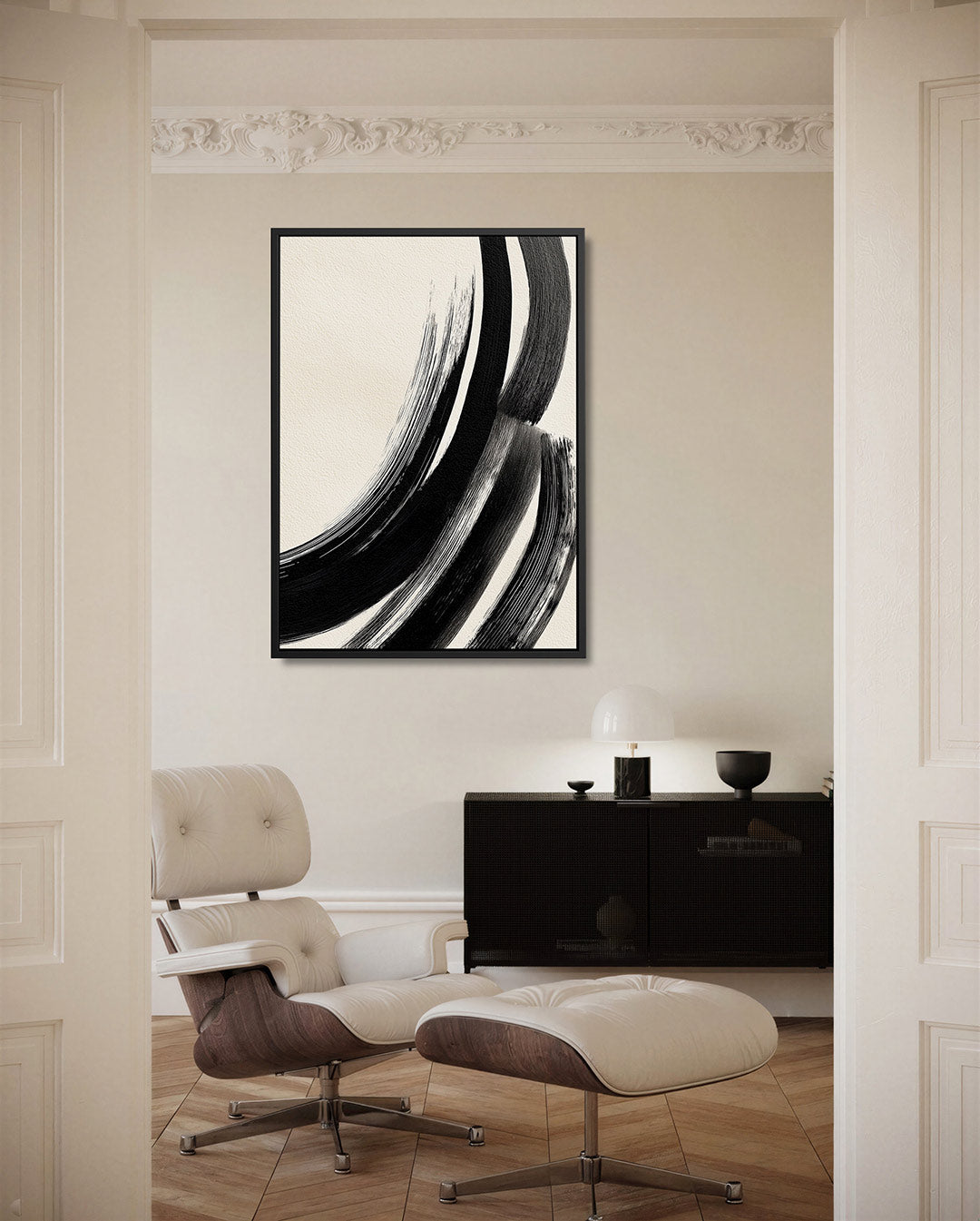 Abstracte Kunstwerk
