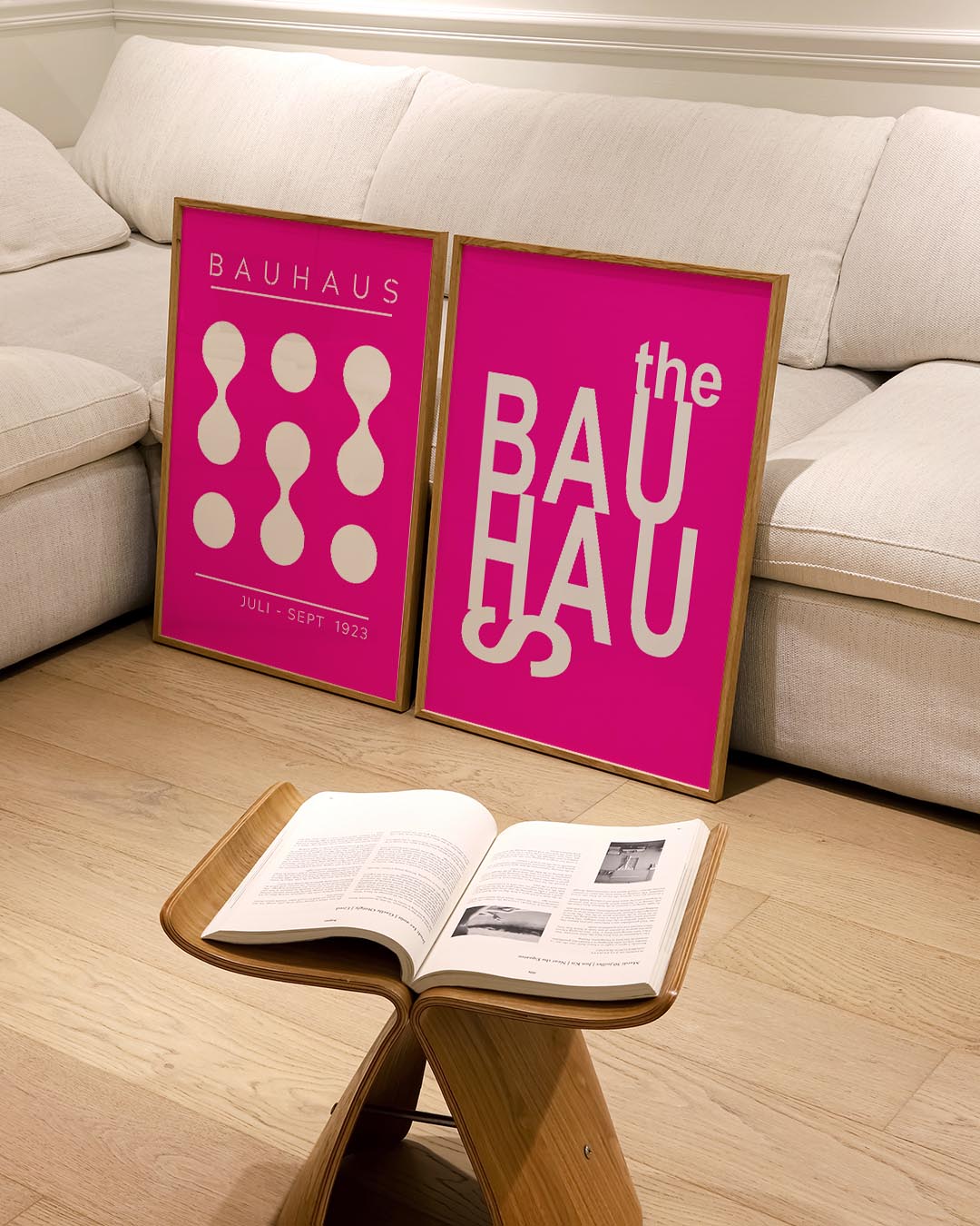 Typografisch spel Posterset