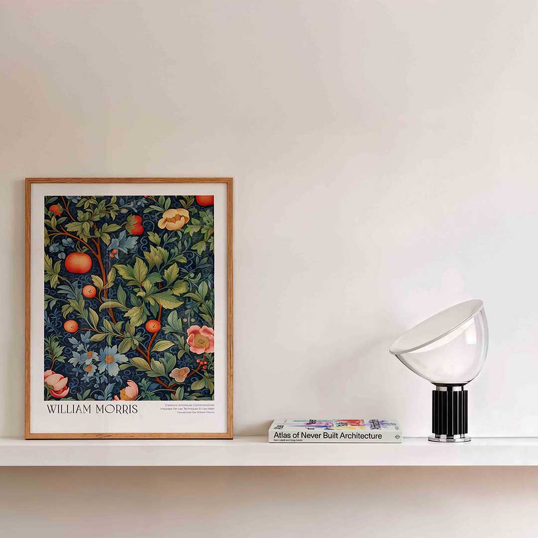 Bloemen en fruit Poster
