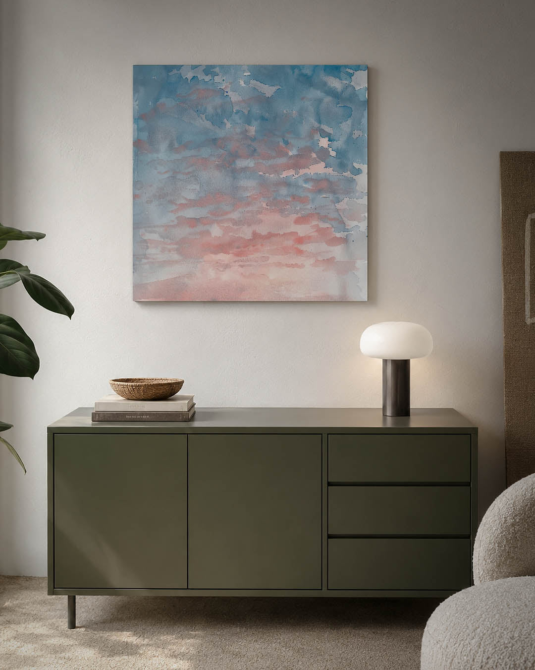 Dromerige kleurenmix Kunstwerk