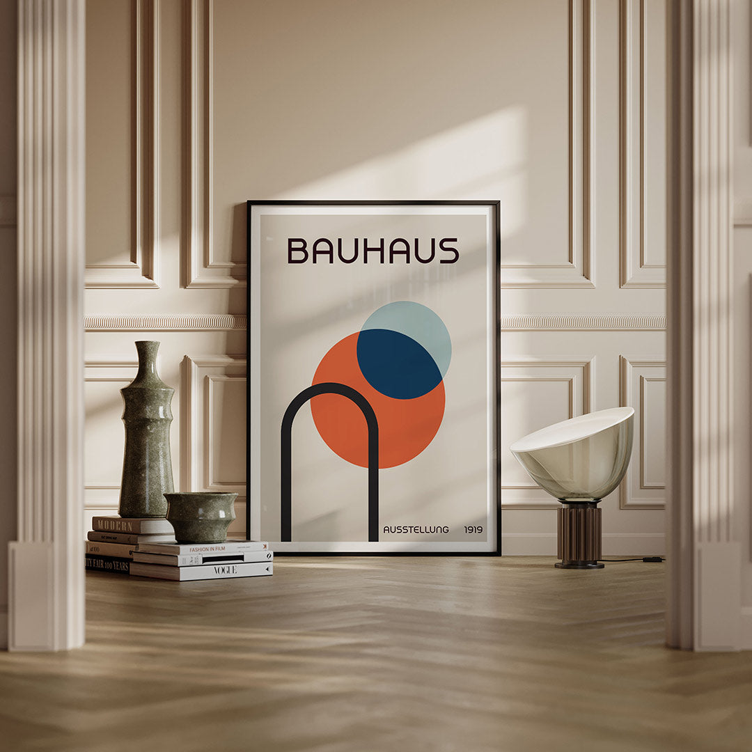 Vorm en kleurvlakken Poster