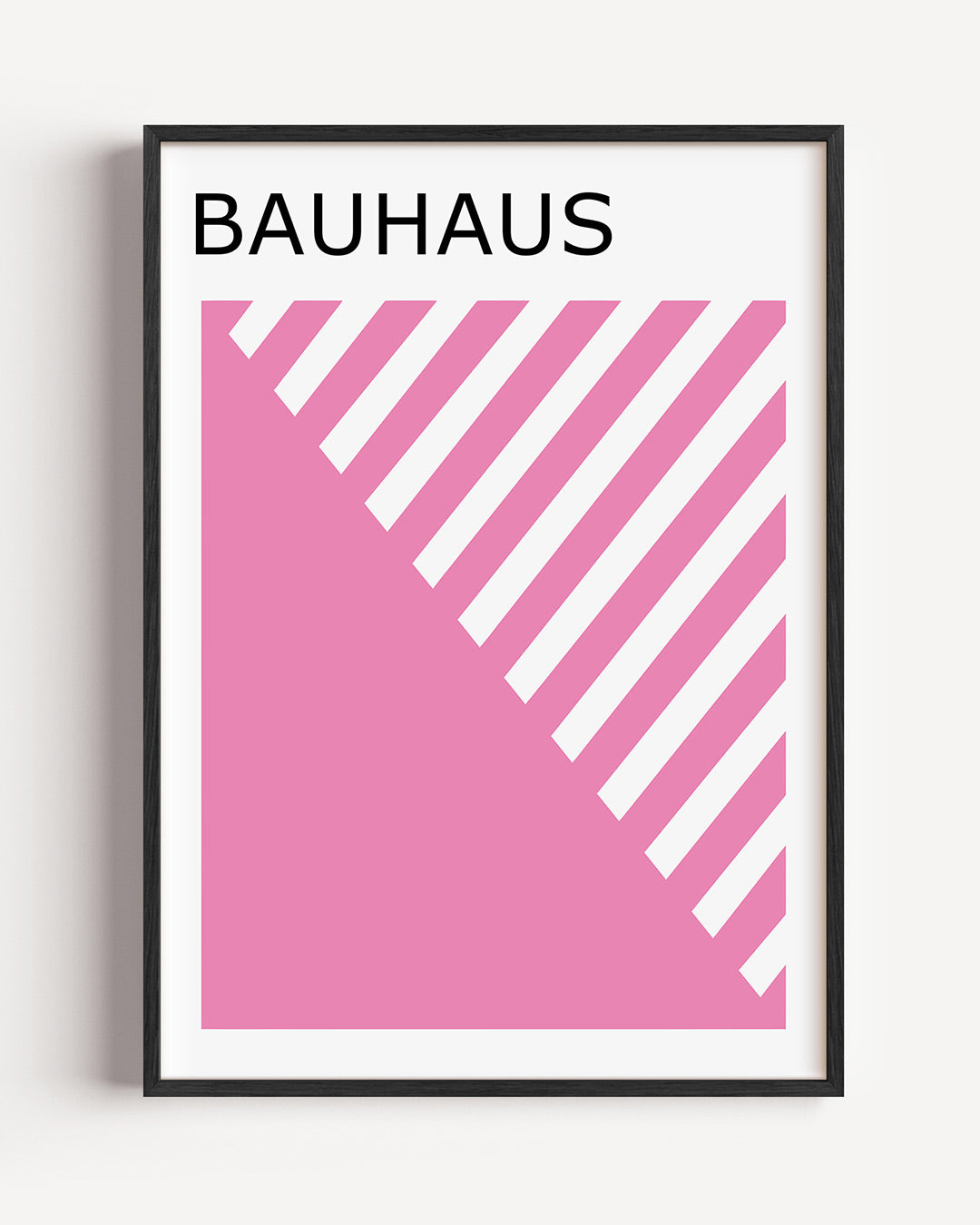 Diagonal lijnen Poster