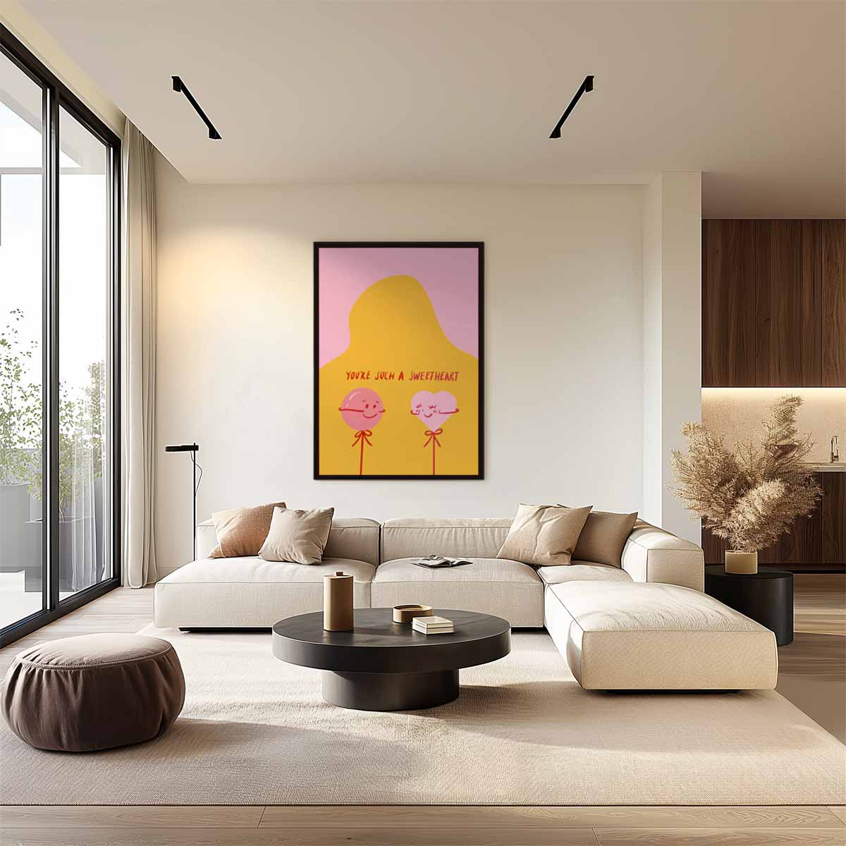 Lolly Vriendjes Kunstwerk Kunstwerk-canvas-dibond-plexiglas-wanddecoratie-WallArtistic