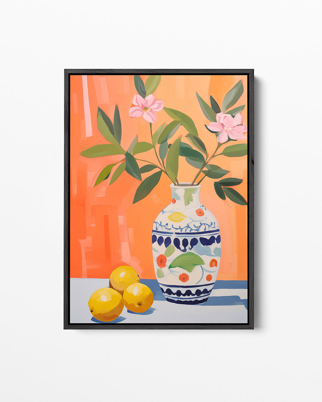 Vaas met bloemen Kunstwerk