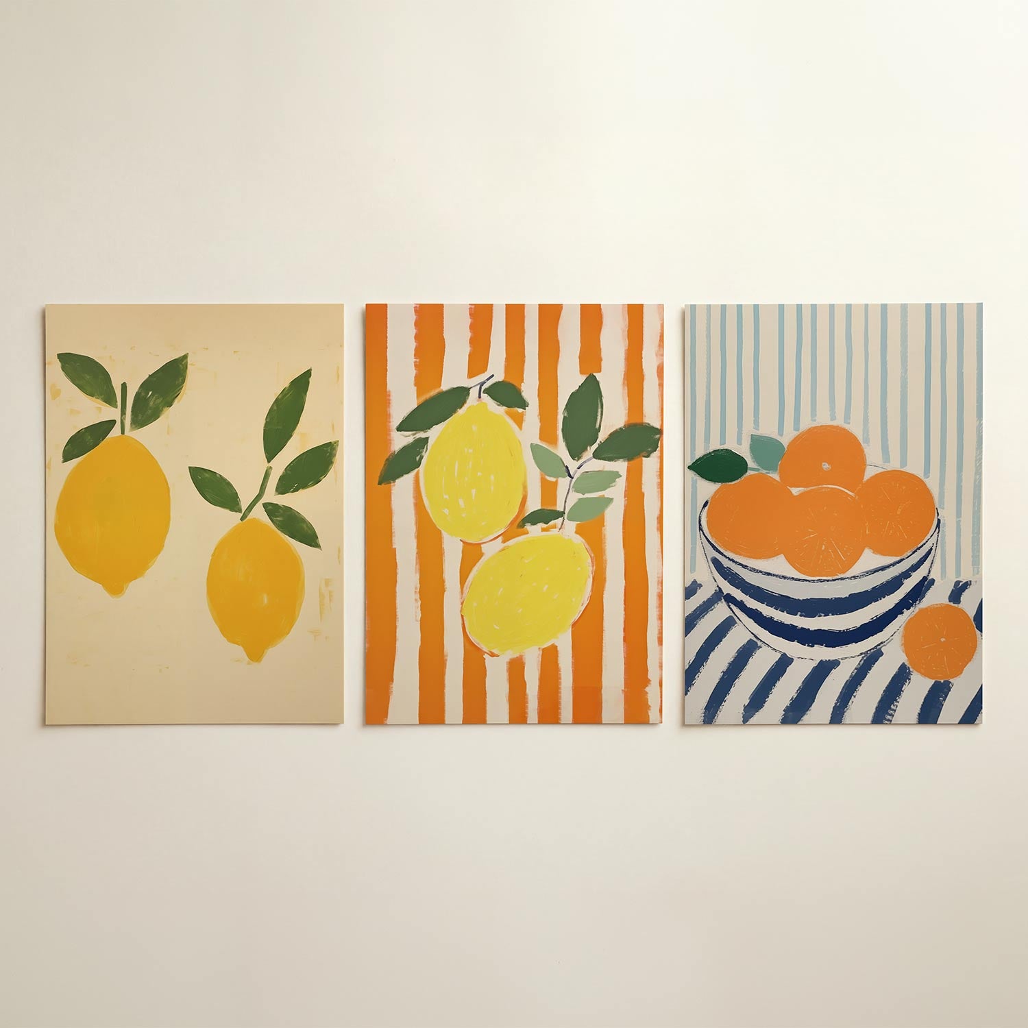 Citroenenspel Posterset