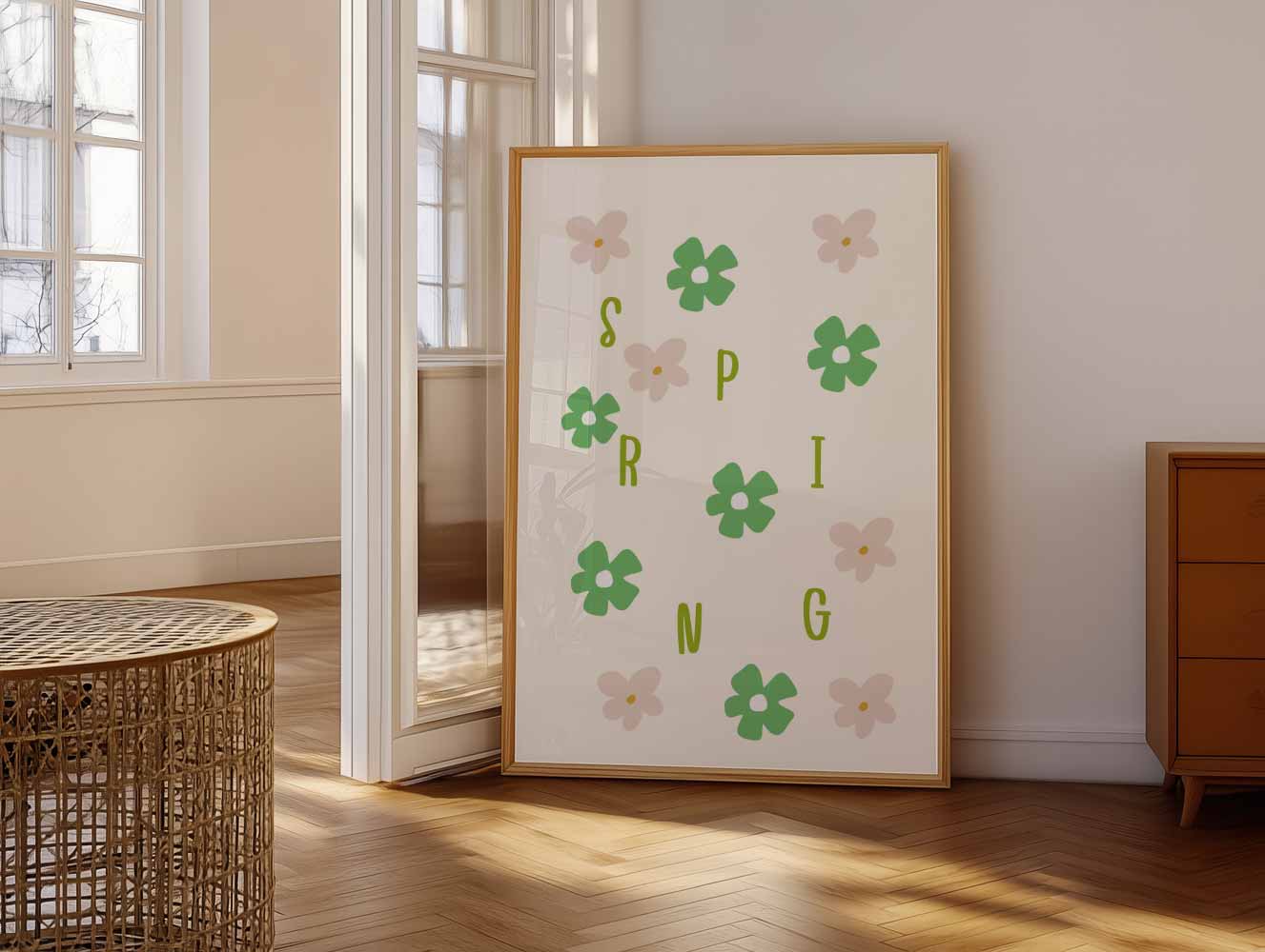 Bloemenpracht Lente Poster-WallArtistic