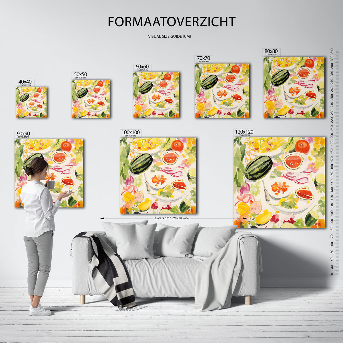 Fruit en groenten Poster