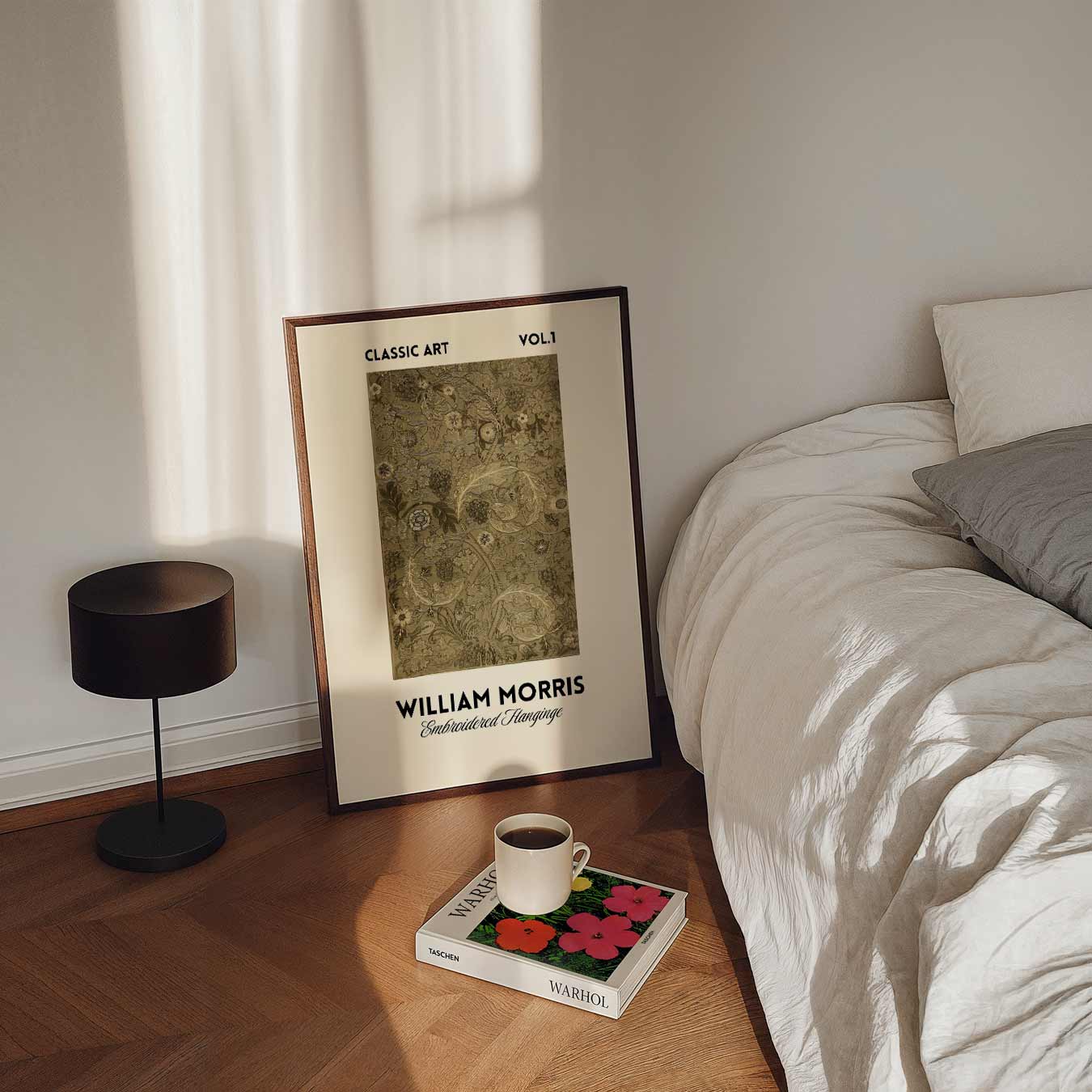 William Morris Embroidered Hanging Poster-WallArtistic