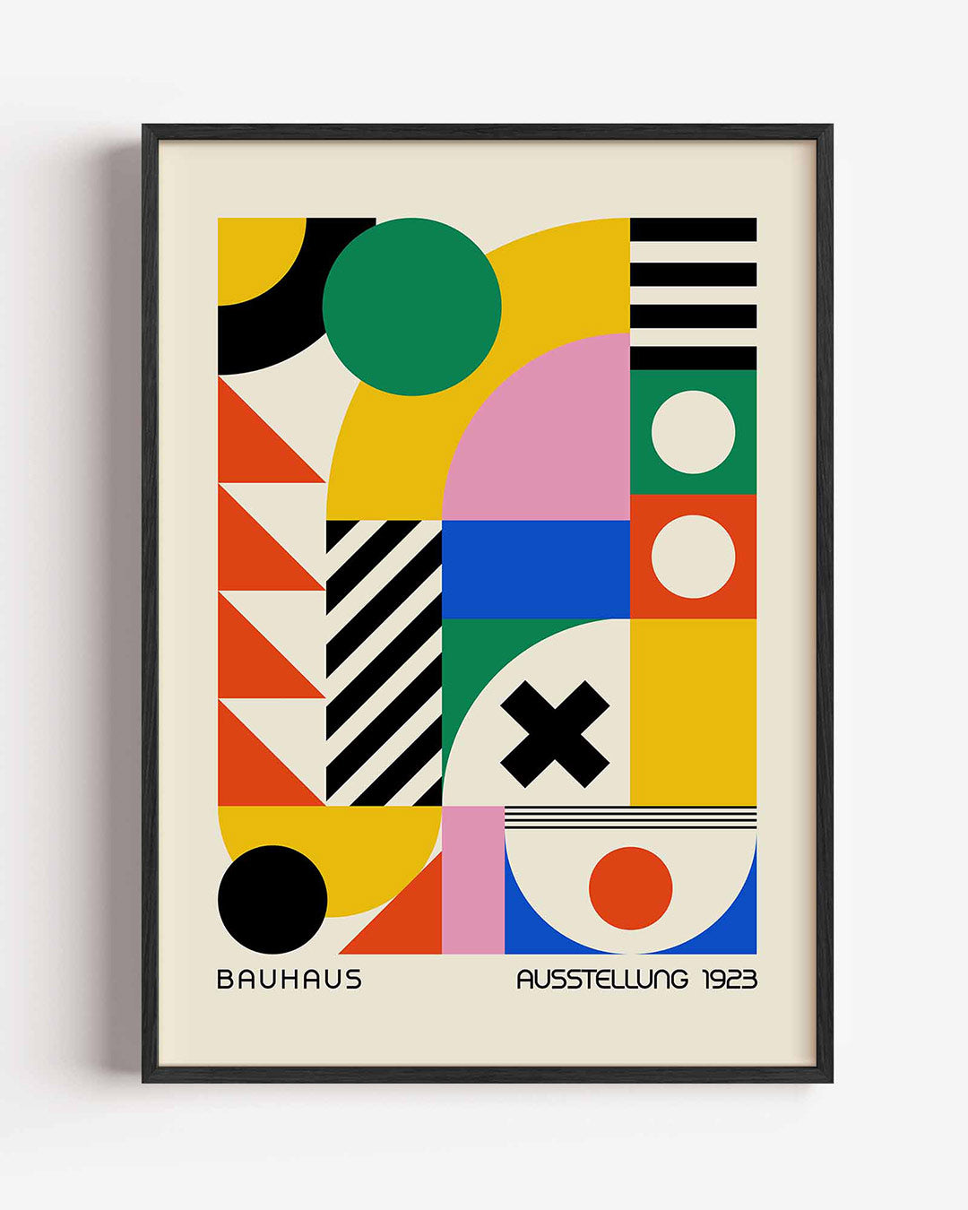 Vormen en vlakkenspel Poster