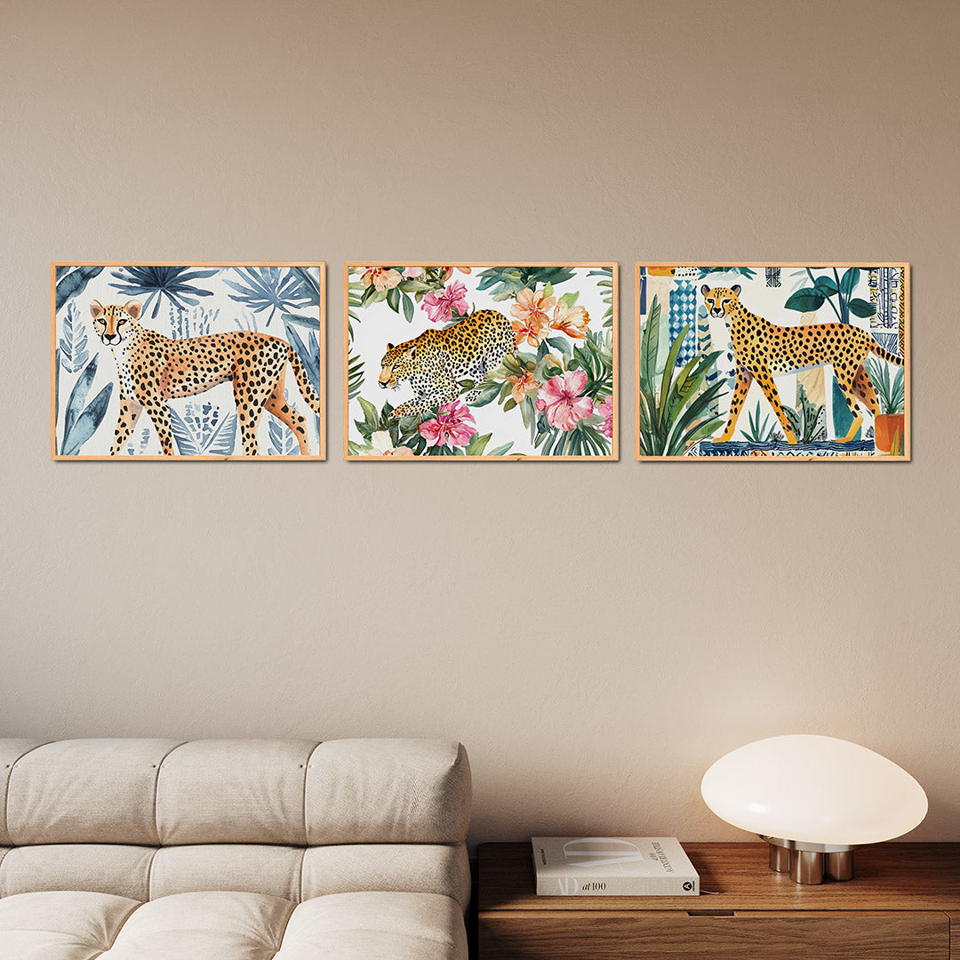 Jungle en vlekken Posterset