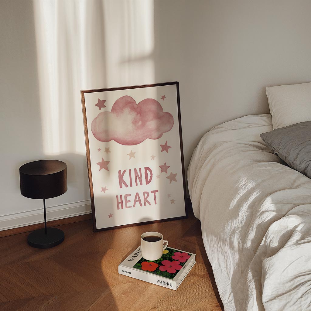 Dromerige Roze Wolk Poster-WallArtistic