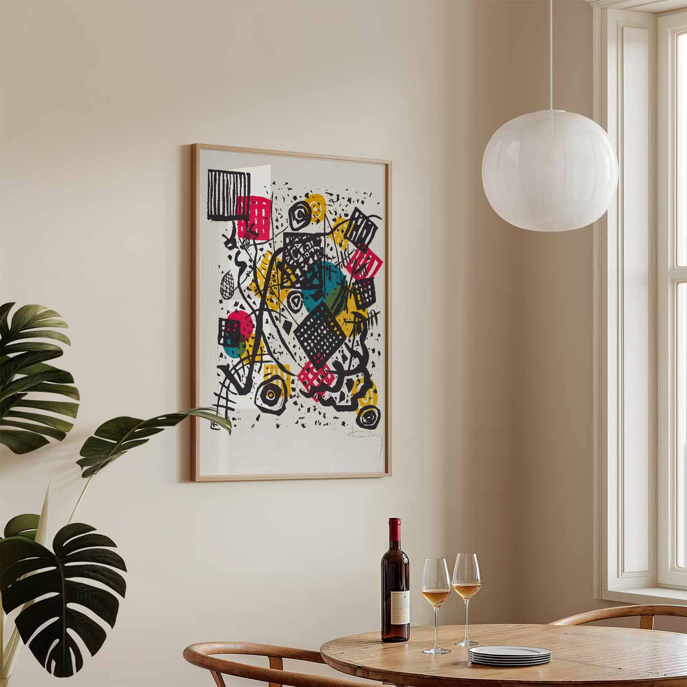 Kandinsky Stijl Abstract Poster-WallArtistic
