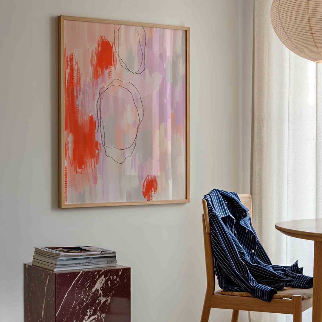 Abstracte vormen Poster