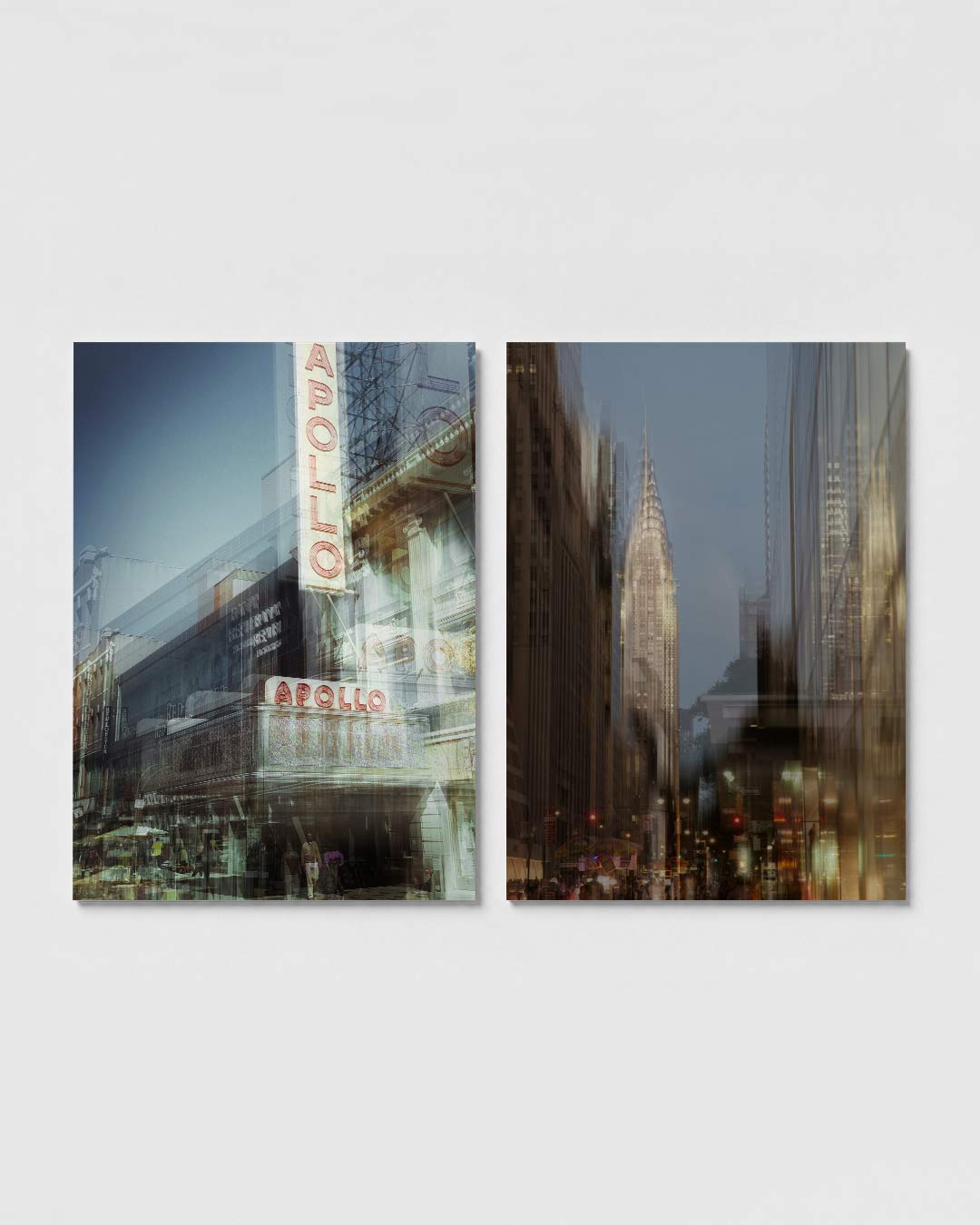 Stedelijke laagjes Posterset