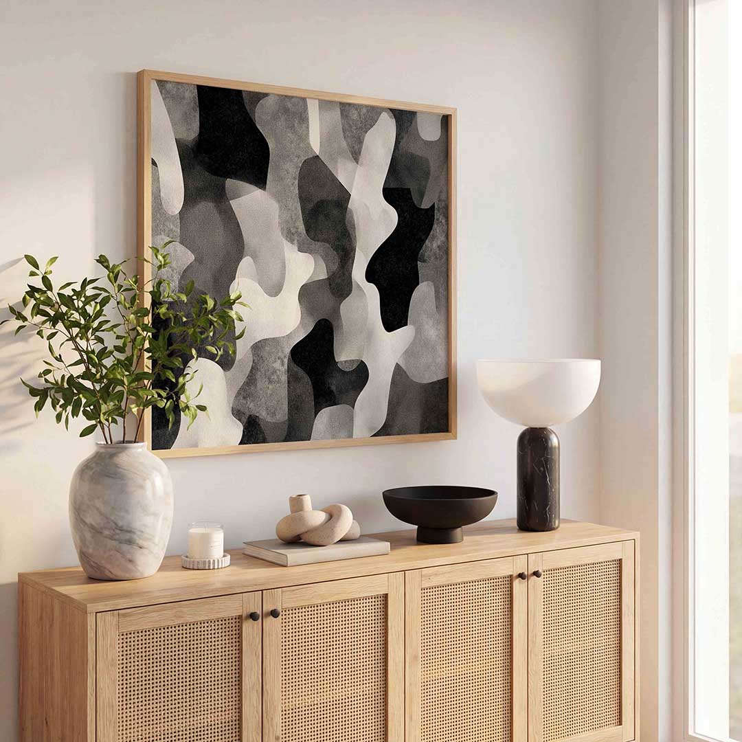 Abstracte vormen Poster