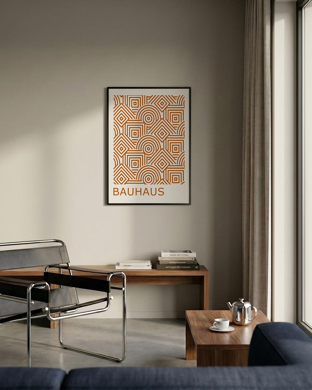 Lijnen en patronen Poster