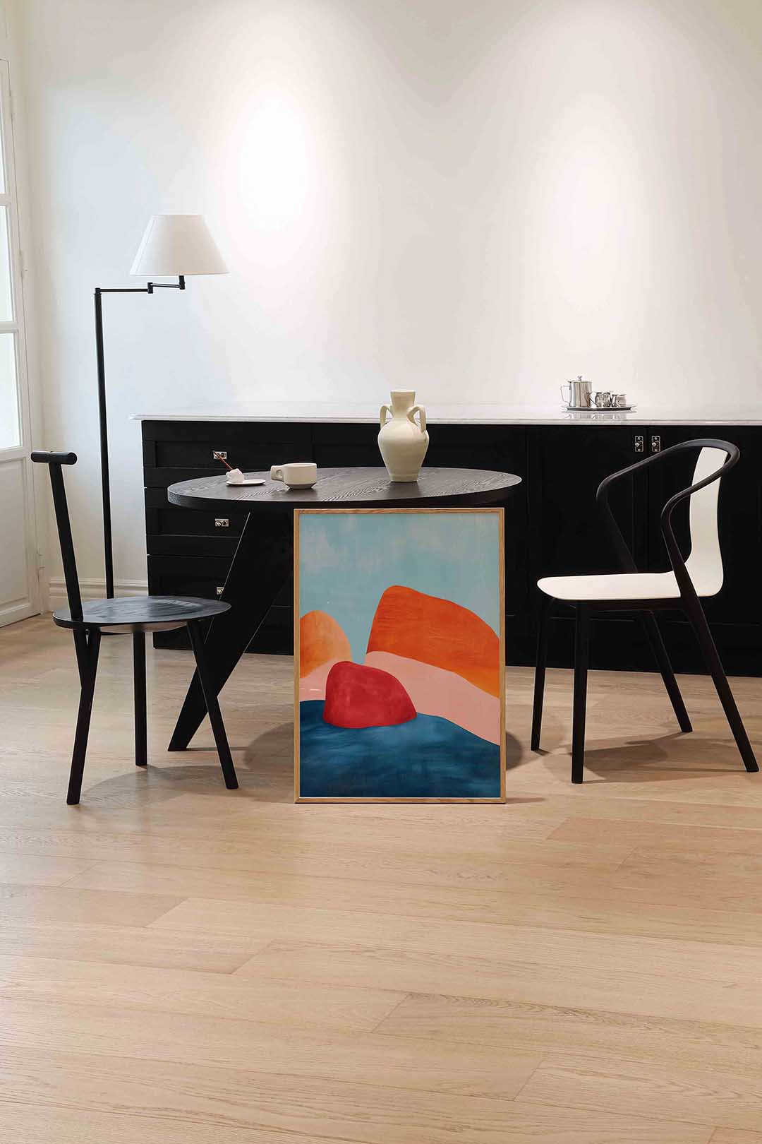 Abstracte vormen Poster