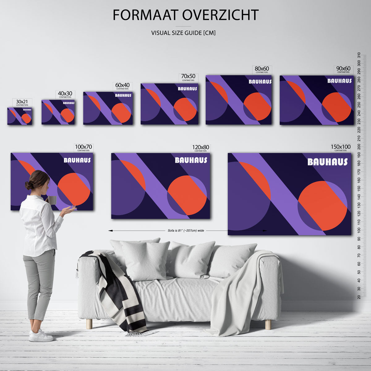 Vorm en kleur Poster
