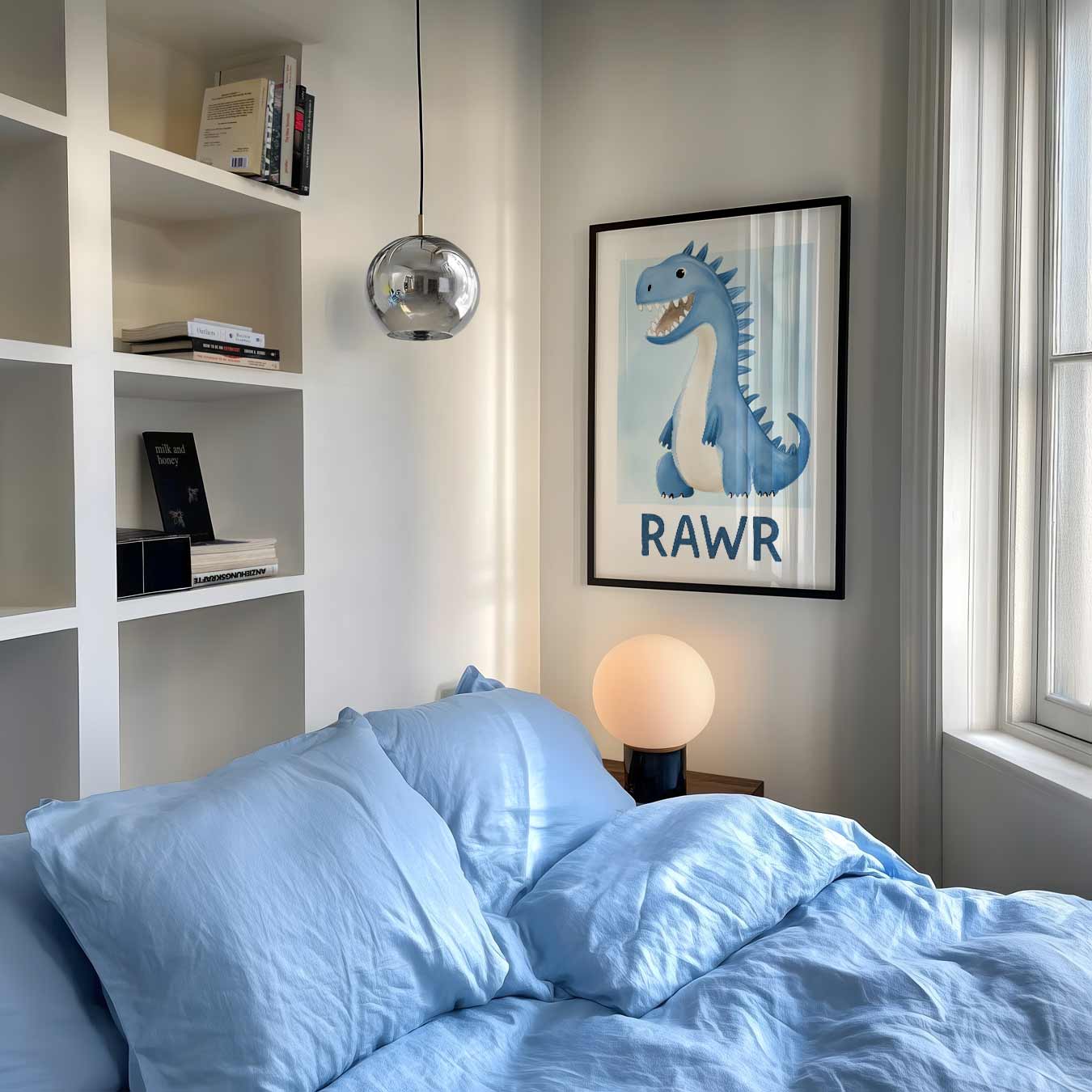 Dinosaur Poster "RAWR Poster-WallArtistic