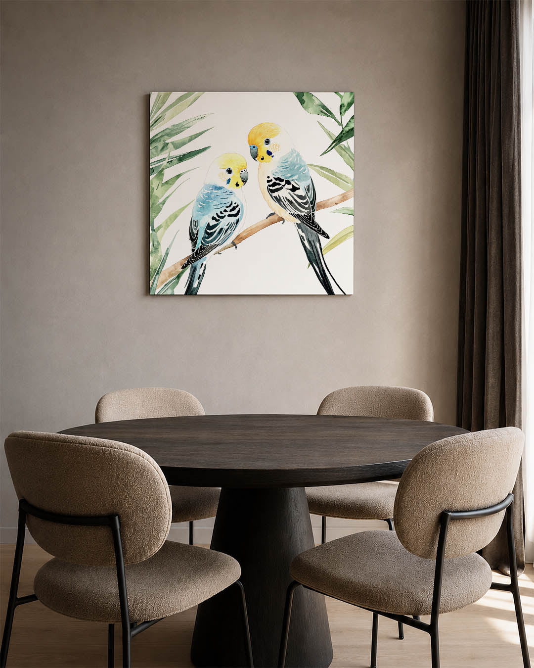 Vogels op tak Kunstwerk