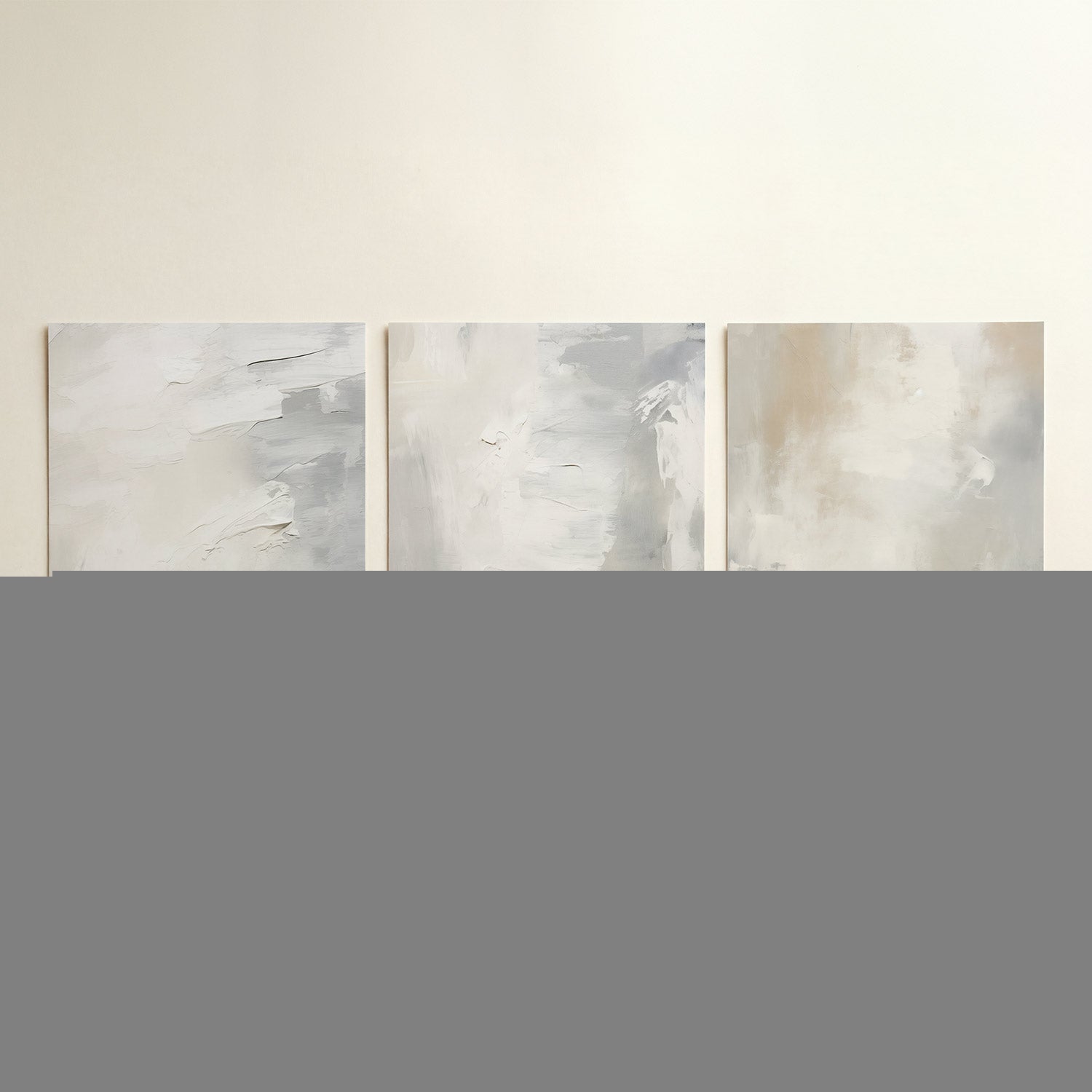Zachte kleurvlakken Posterset