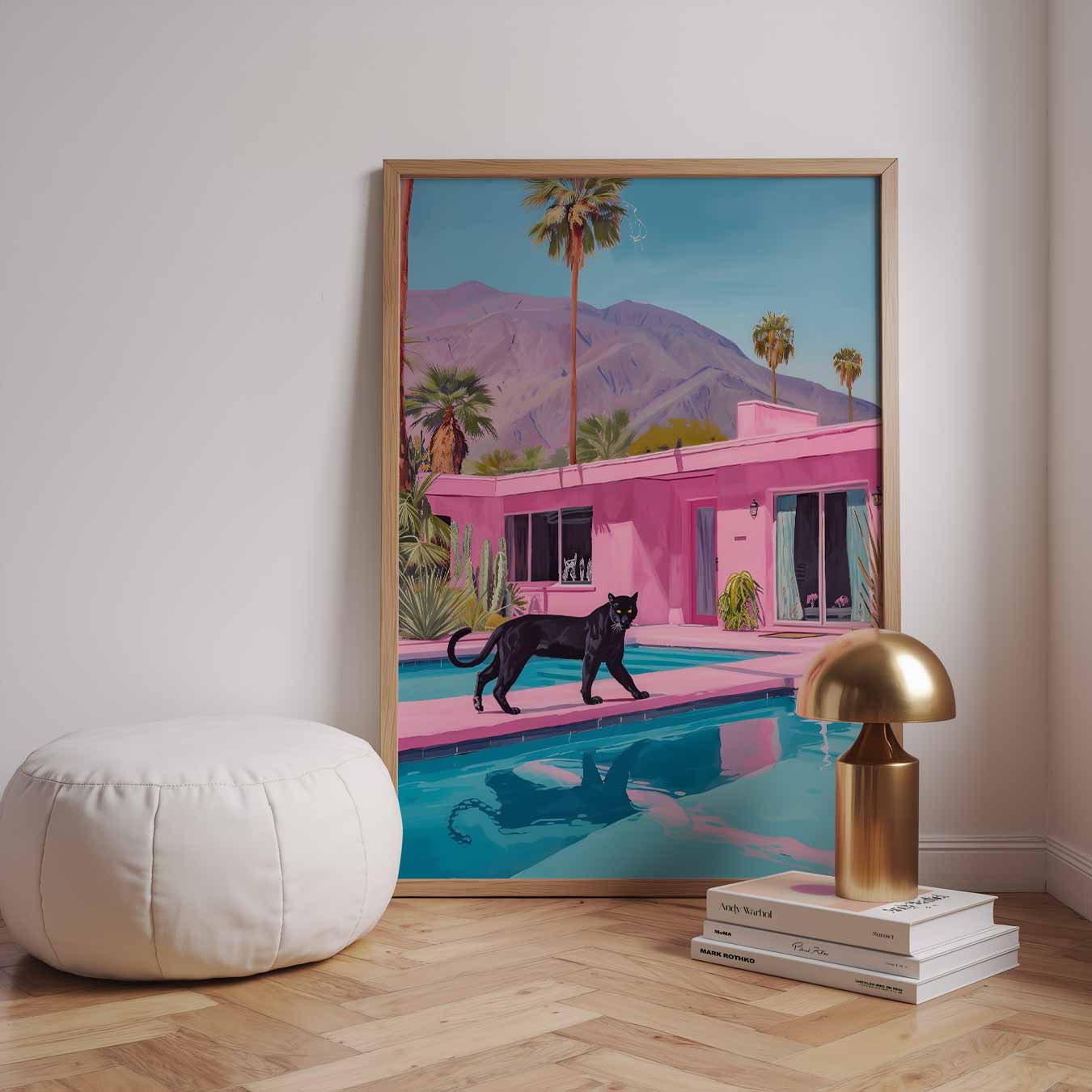 Panther Paradise Poster-WallArtistic