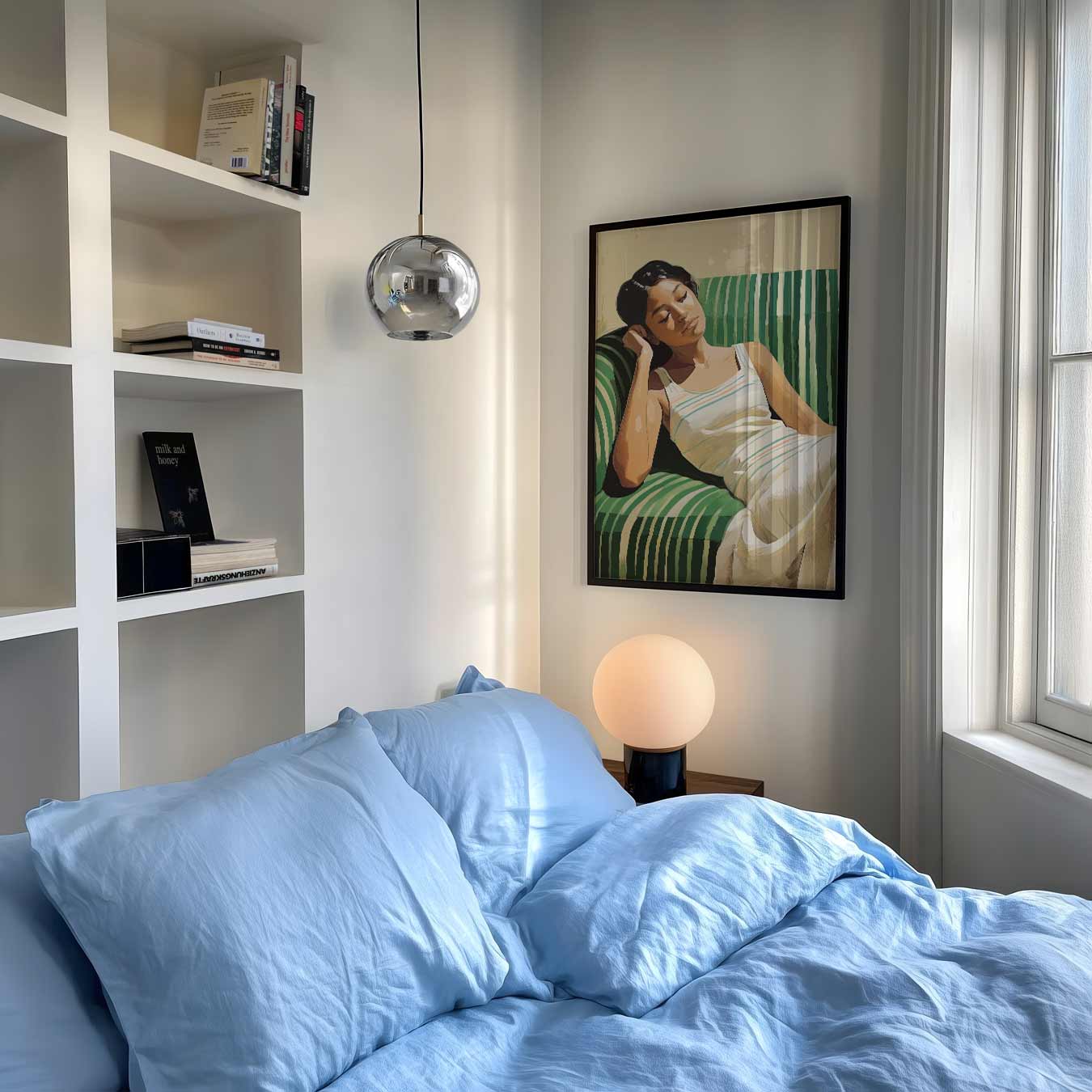 Sereniteit in Groen Poster-WallArtistic