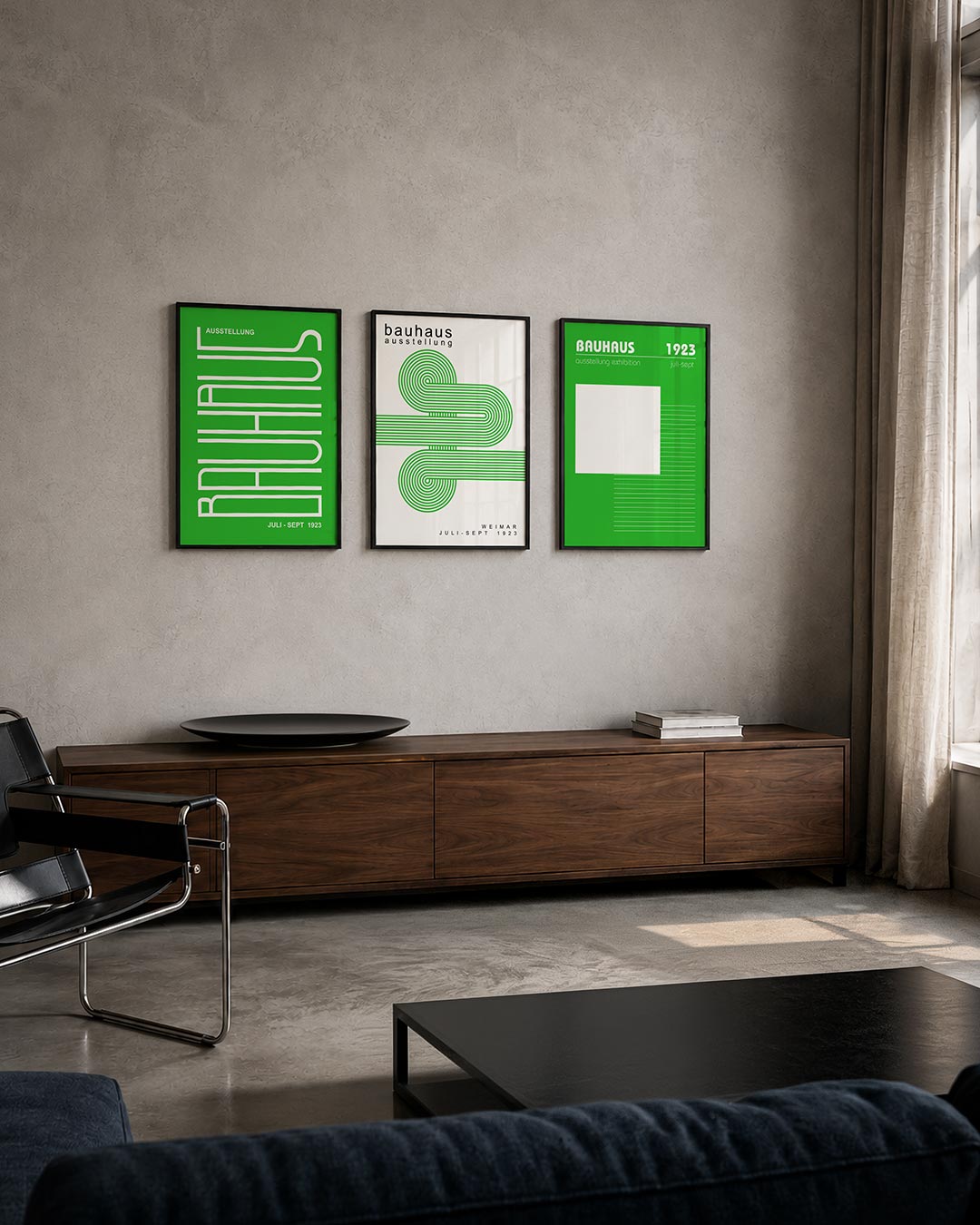 Lijnenspel en kleur Posterset