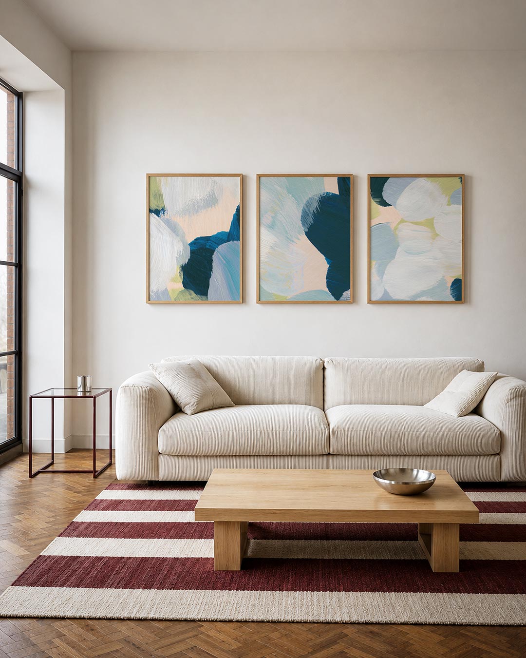 Kleurvlakken harmonie Posterset