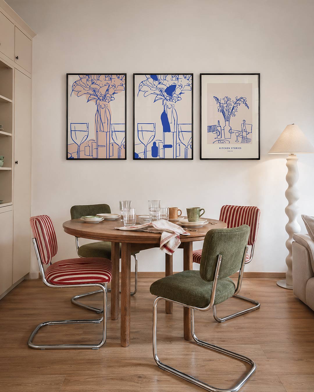 Lijnen en vormen Posterset