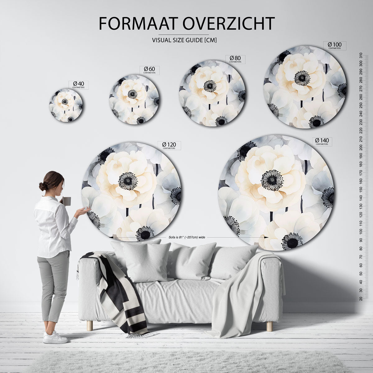 Bloemenpracht Muurcirkel
