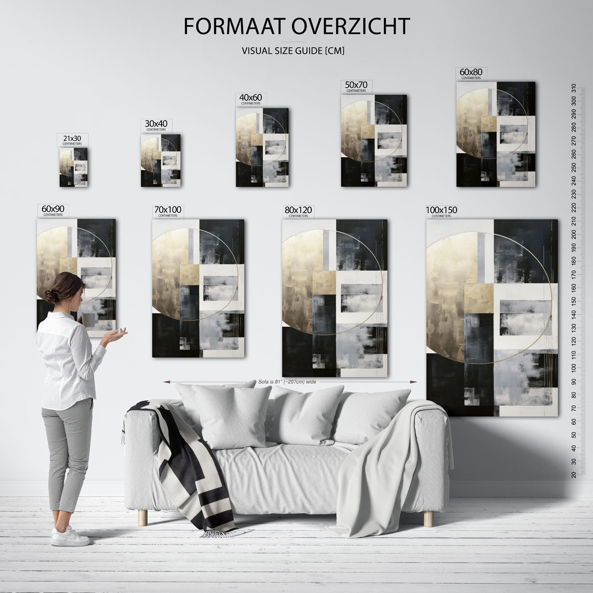Geometrische vormen Poster