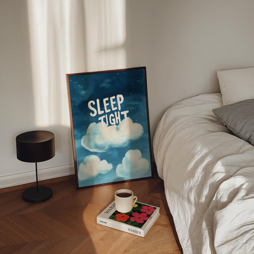 Droom Zacht Nachtposter-WallArtistic