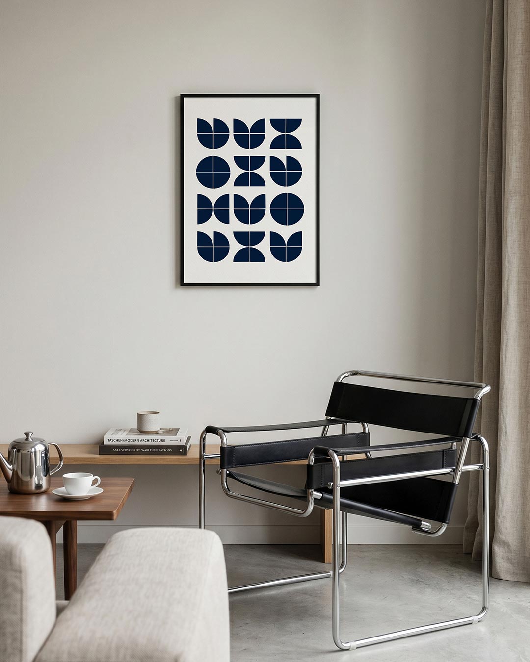 Vormritme en balans Poster