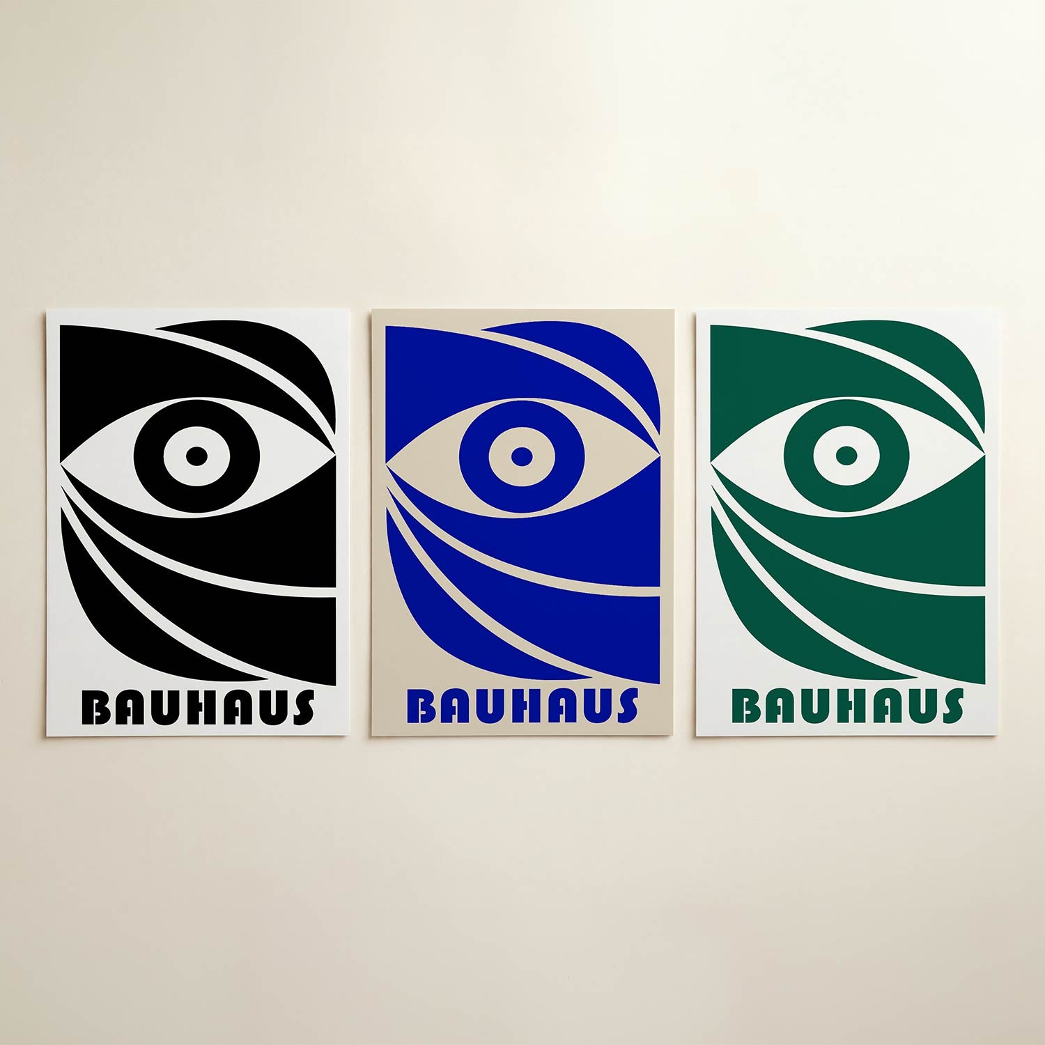 Oog en lijnen Posterset