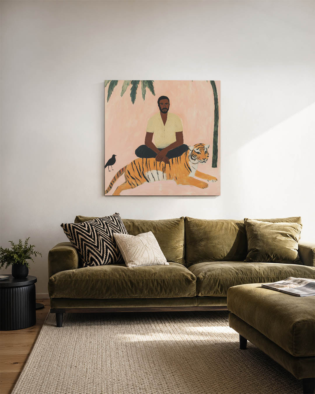 Dromerige scene Kunstwerk