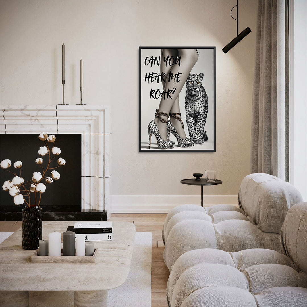 Dierlijke elegantie Kunstwerk