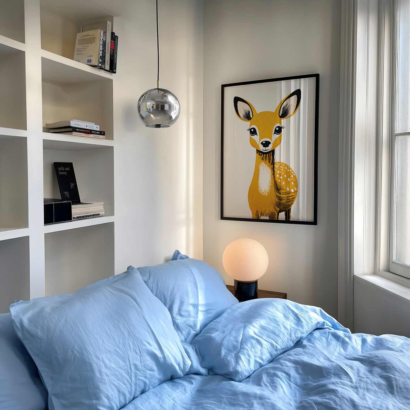 Schattige Hert Poster-WallArtistic