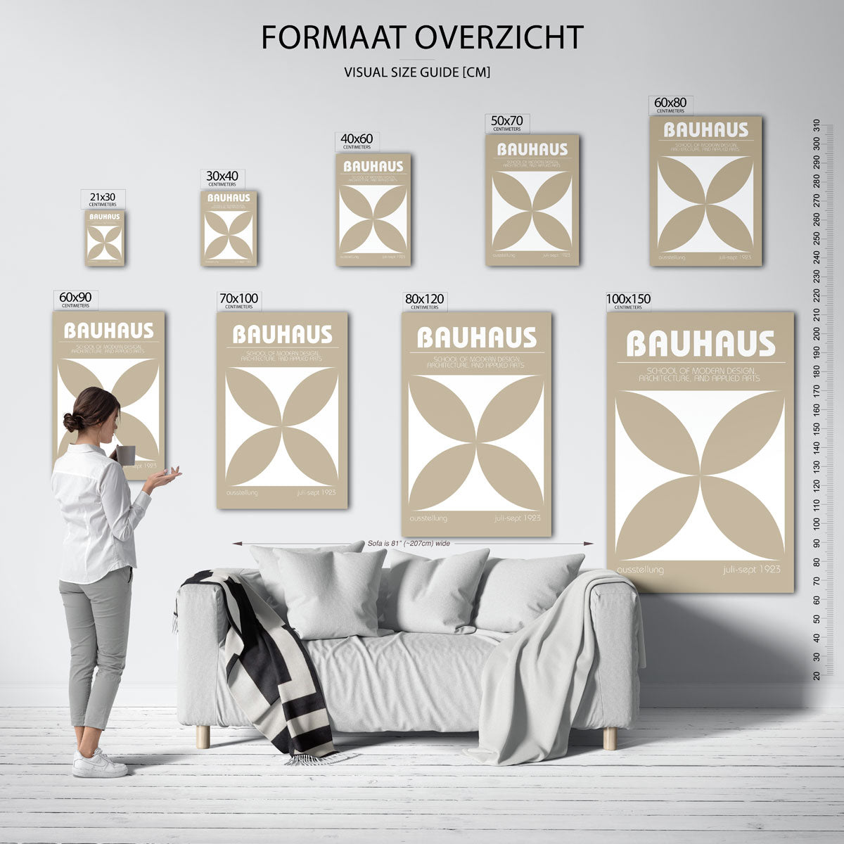 Vorm en balans Poster