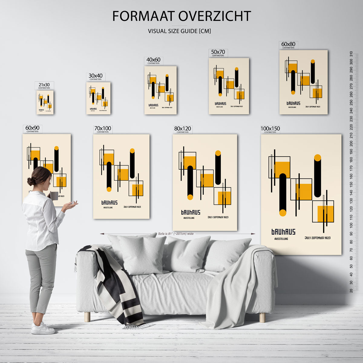 Vorm en balans Poster