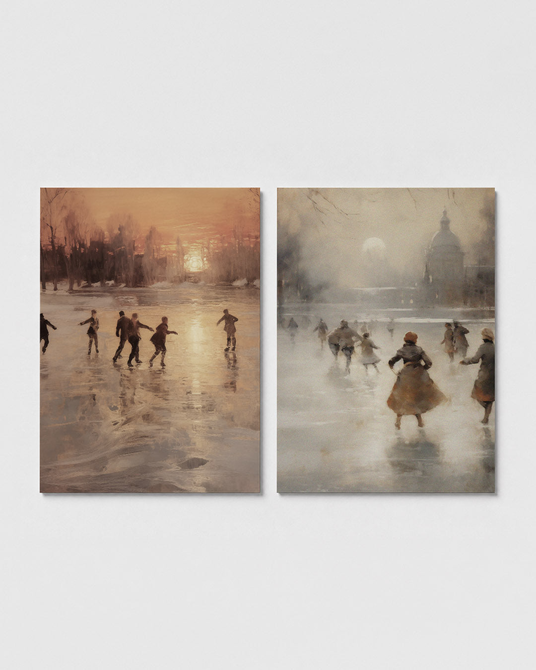 Winterse reflecties Posterset