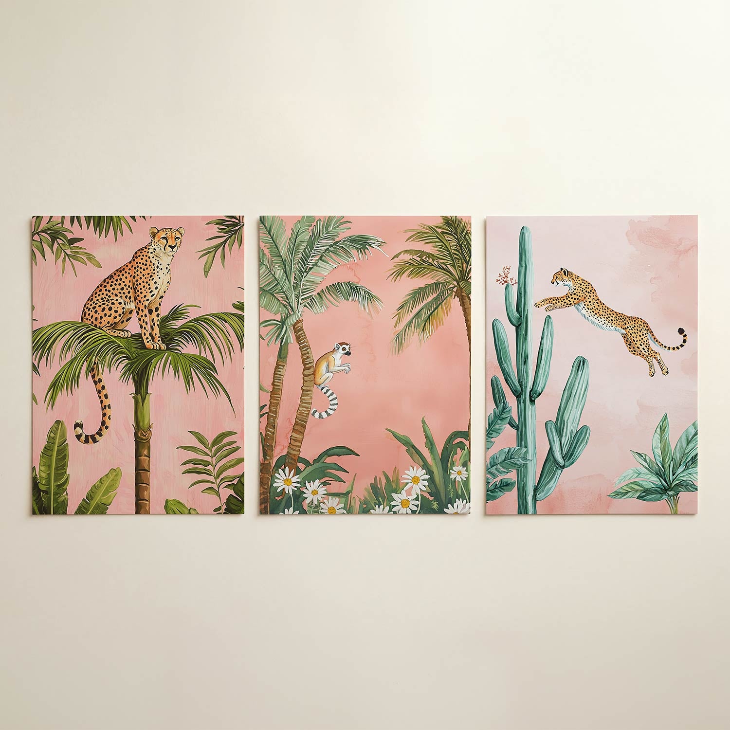 Jungle elegantie Posterset