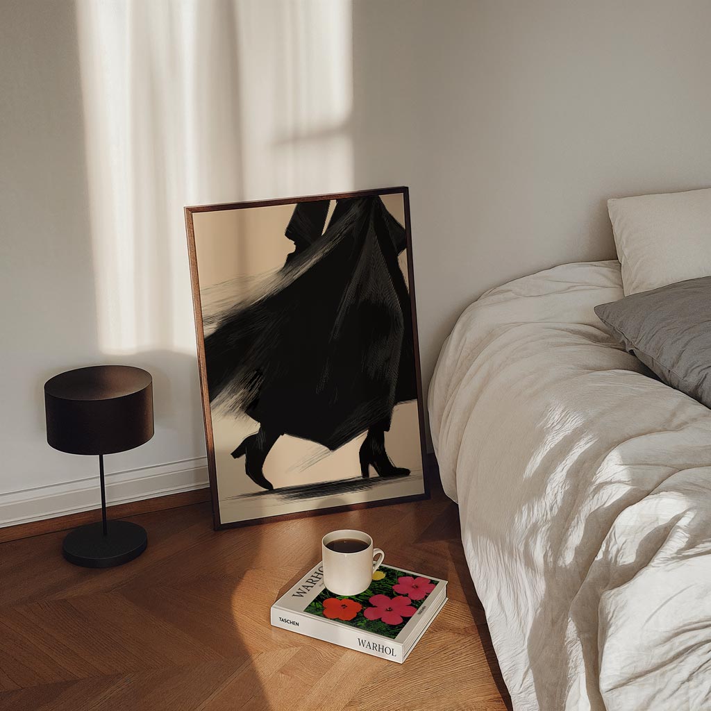 Elegante Stijlvolle Schoenen Poster-WallArtistic