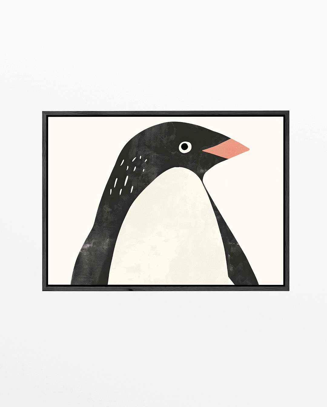 Gestileerde pinguïn Kunstwerk