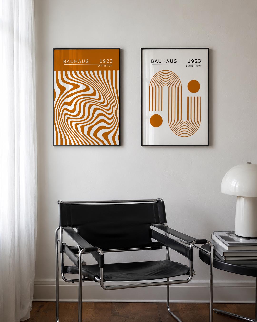 Golvende lijnen Posterset