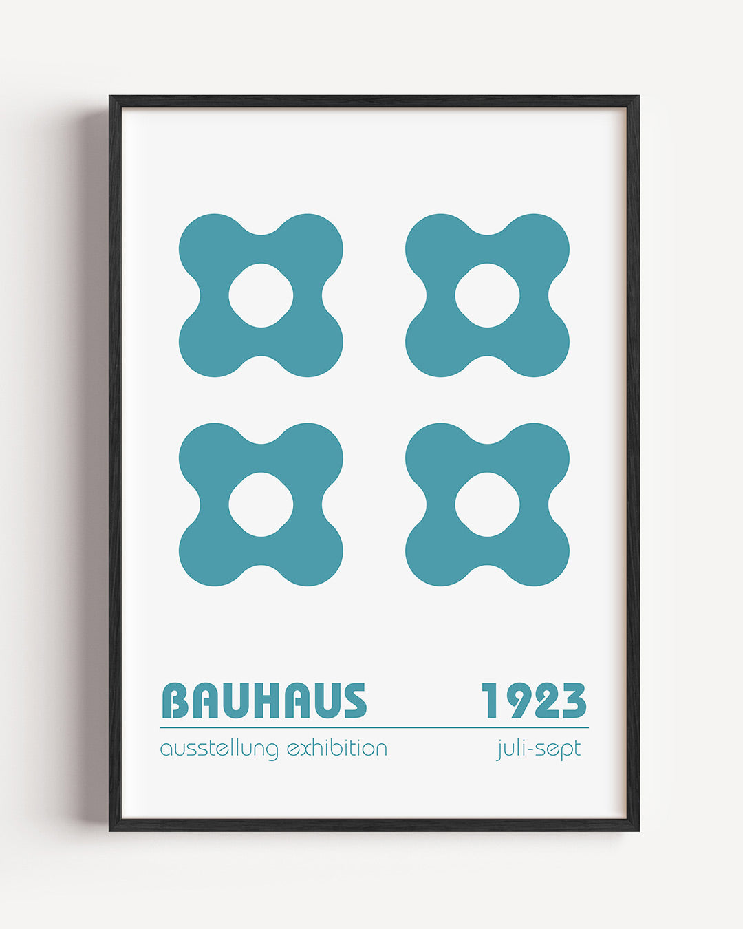 Vormritme en kleur Poster