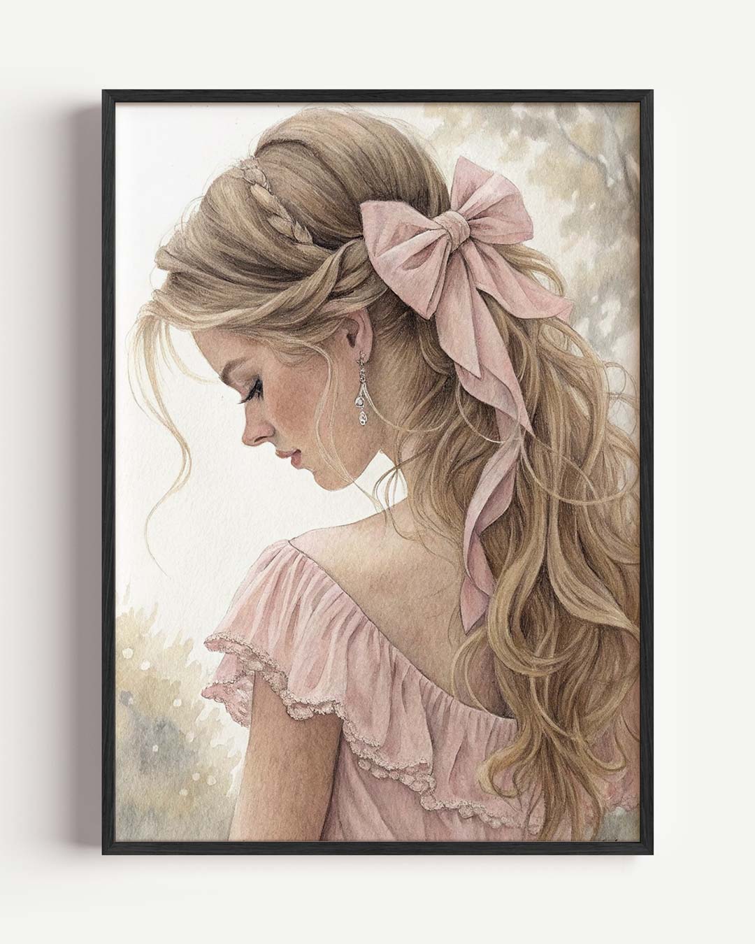 Dromerige Elegantia Poster-WallArtistic
