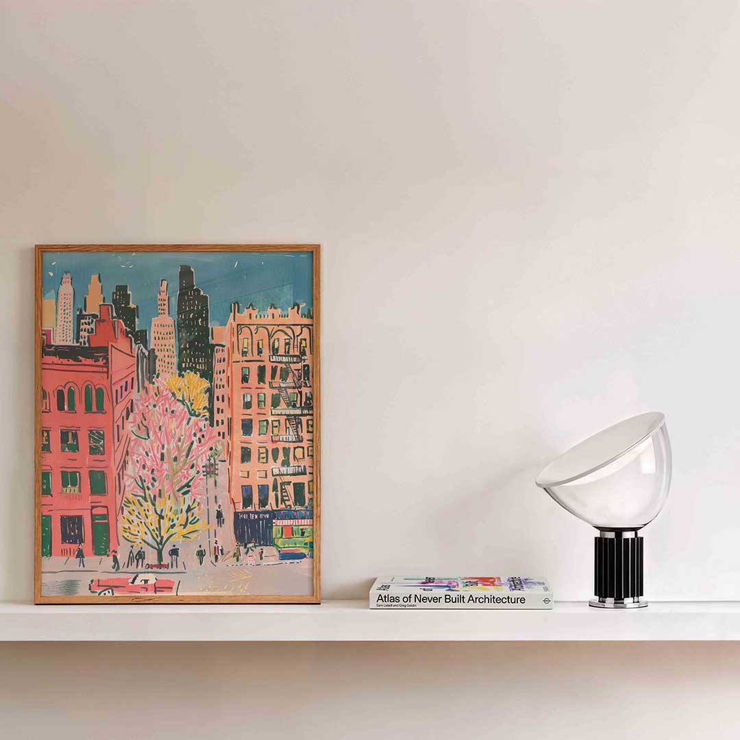 Stedelijke skyline Poster
