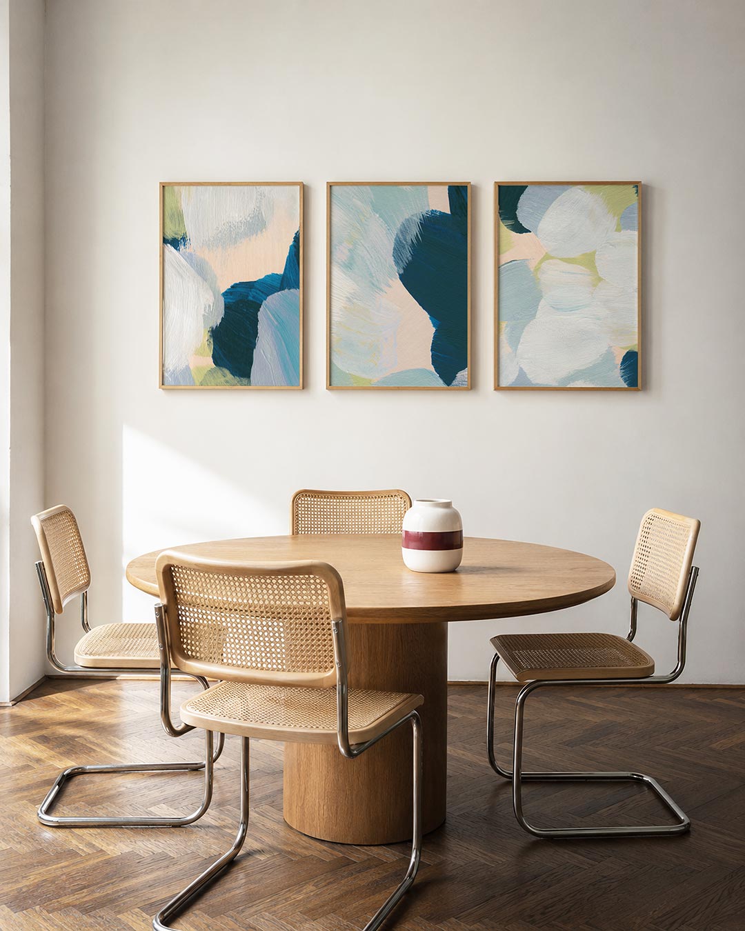 Kleurvlakken harmonie Posterset