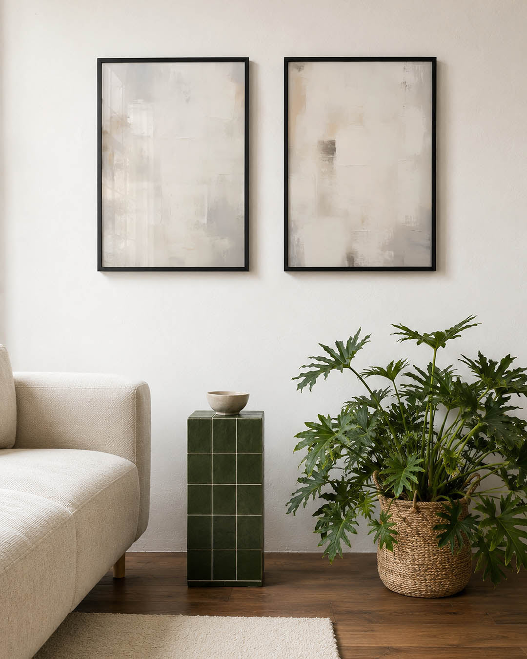 Zachte kleurvlakken Posterset
